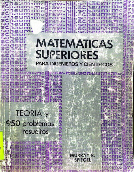 Teoría y problemas de matemáticas superiores para ingenieros y ...